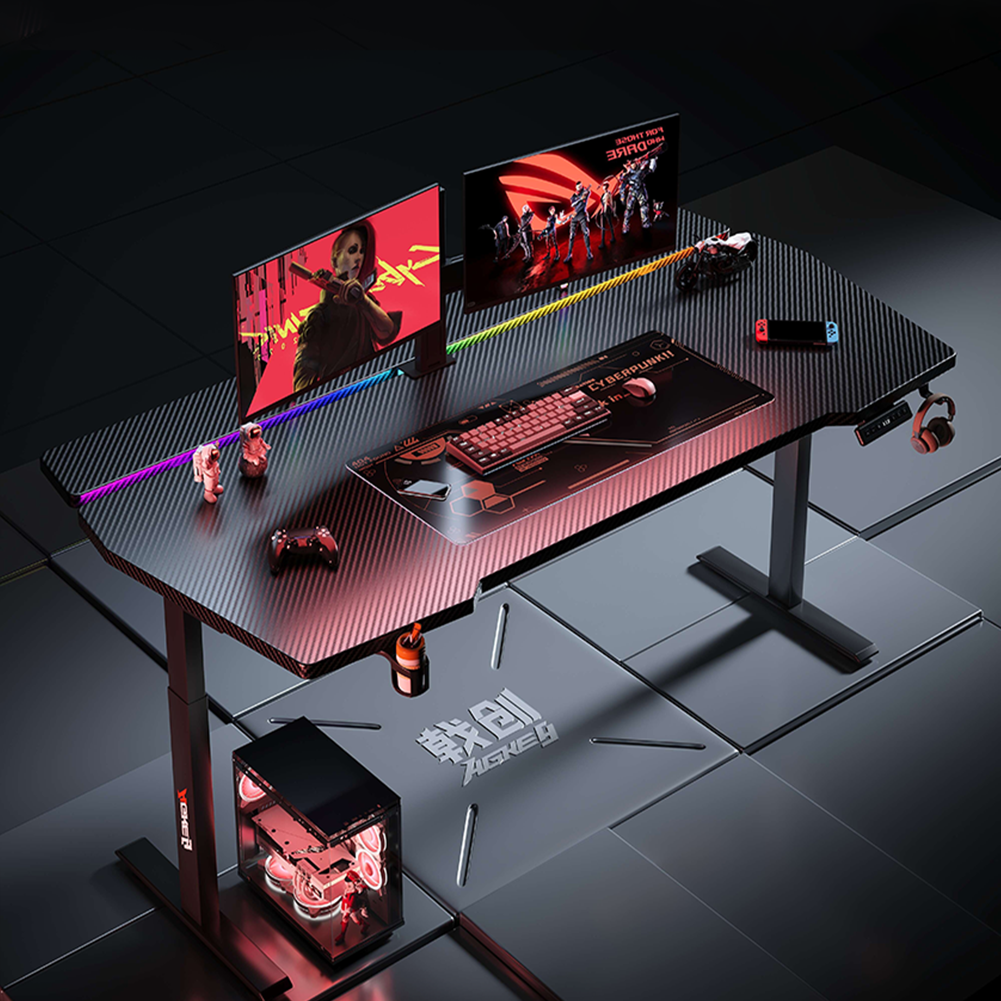 【Pre-order】K2 Dual Motor Standing Desk – White