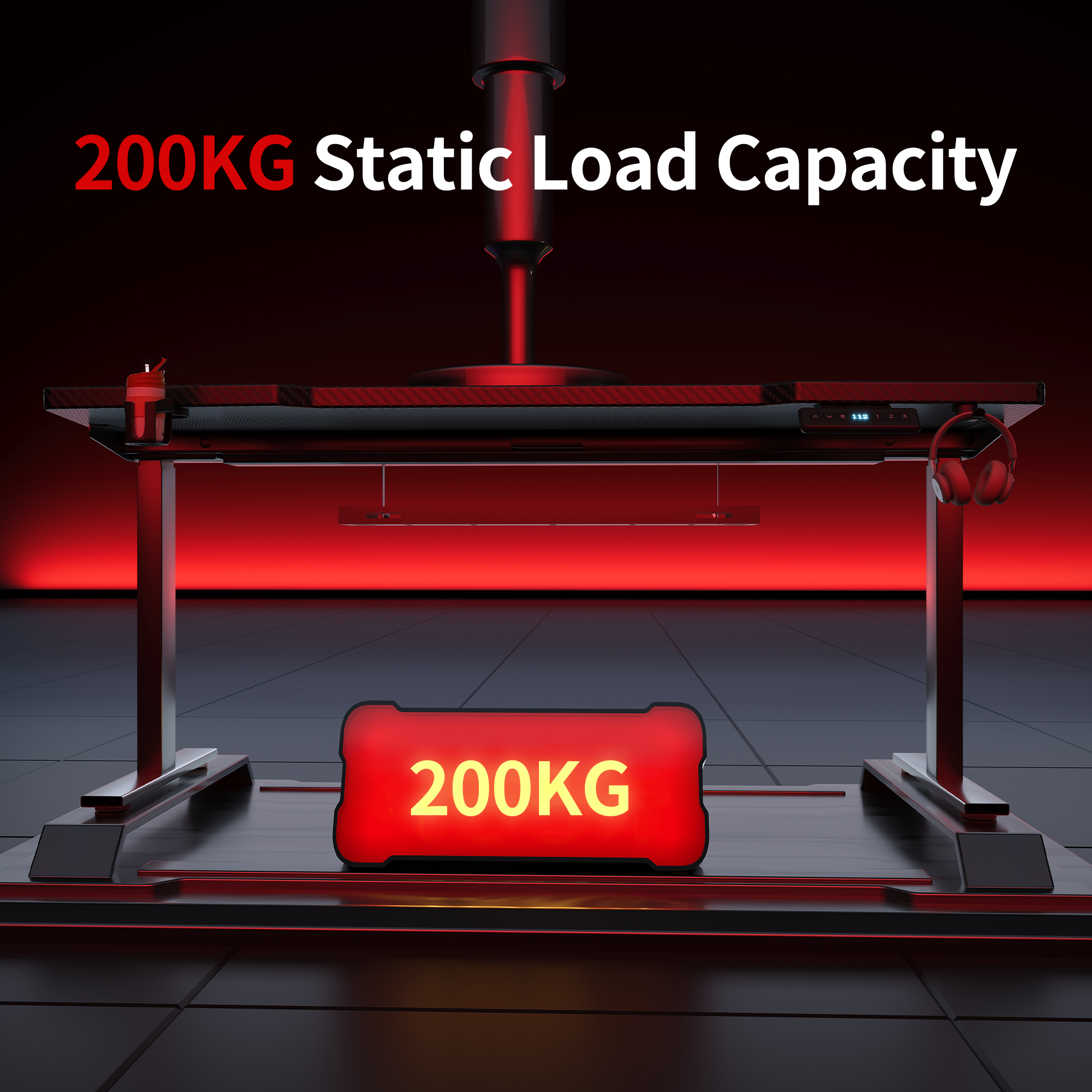 【Pre-order】K2 Dual Motor Standing Desk – White