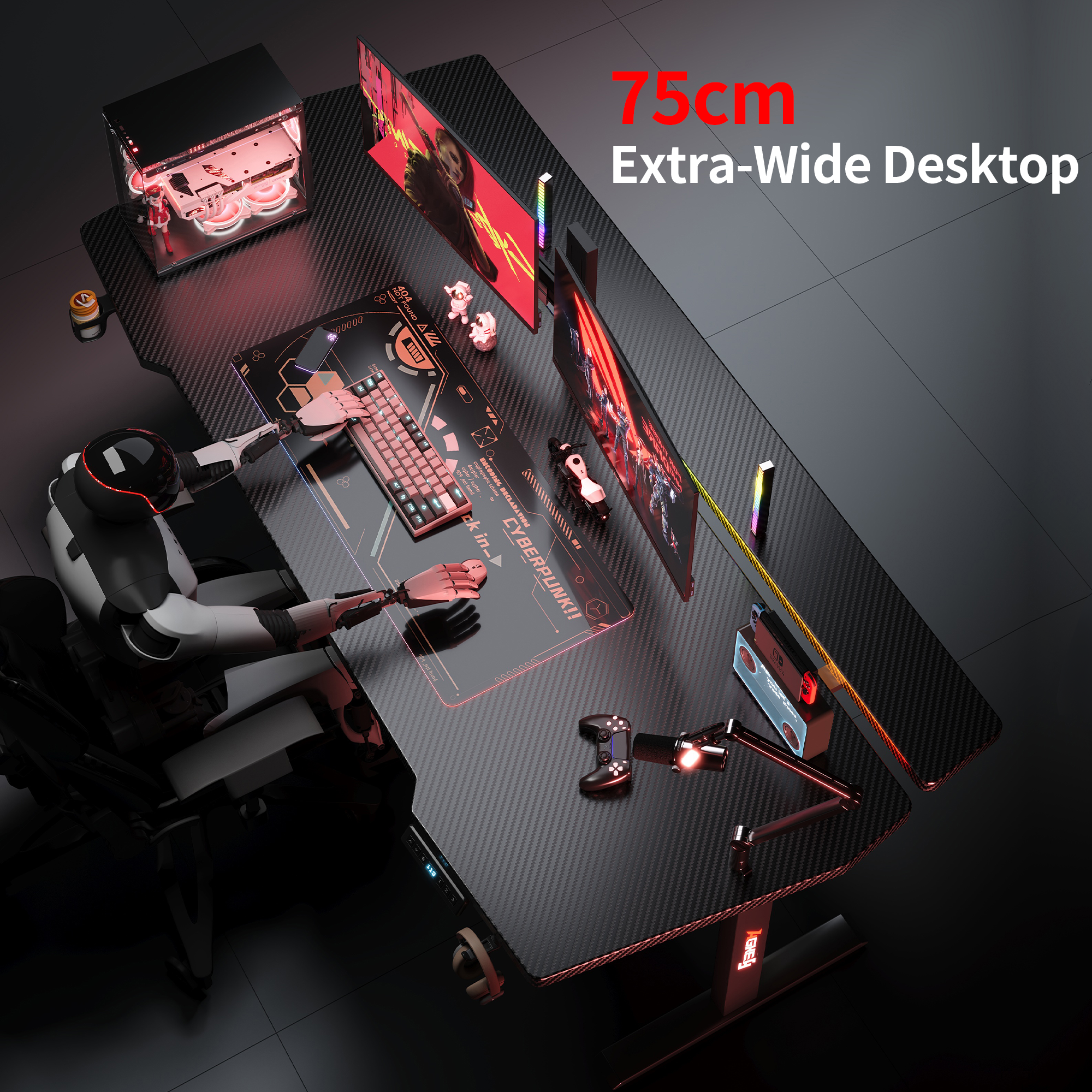 【Pre-order】K2 Dual Motor Standing Desk – White